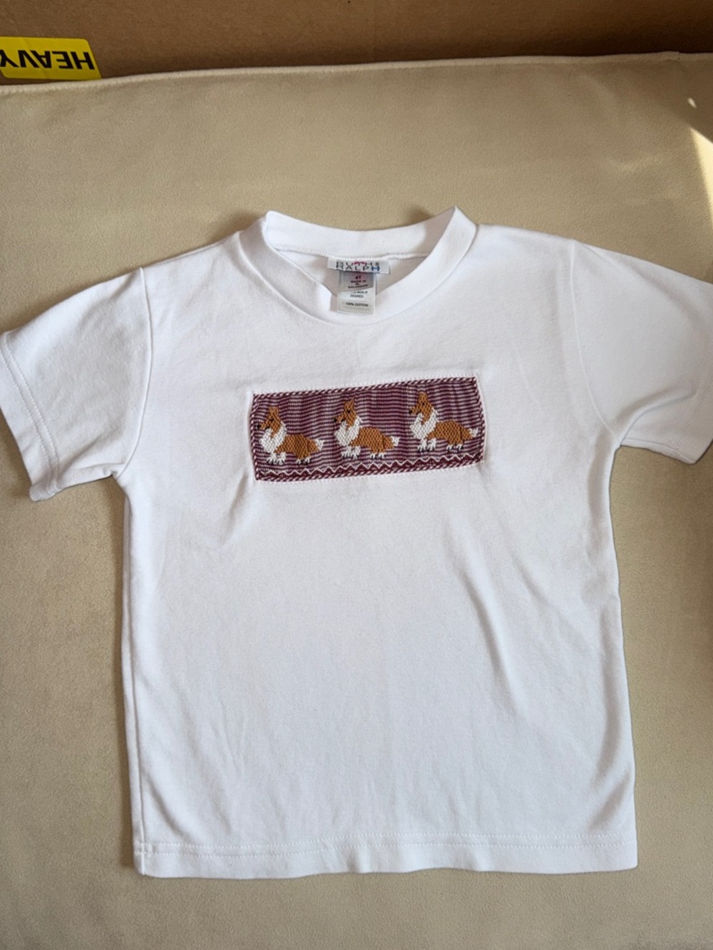 Ruth and Ralph Smocked AGGIES tee